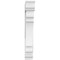 Ekena Millwork Standard Olympic Architectural Grade PVC Bracket with Traditional Ends, 3"W x 18"D x 24"H BKTP03X18X24OLY01 - alternate 2
